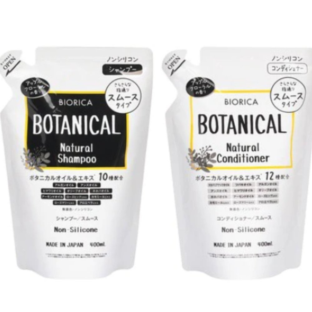 Biorica Botanical Non-Silicone Shampoo & Conditioner “Apple Floral Scent”